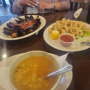 The calarmi and mussels were phenomenal! Some of the best mussels we&apos;ve ever had.