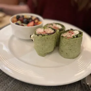 Avocado Chicken Wrap