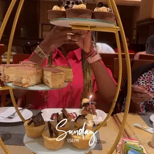 Dessert tray!