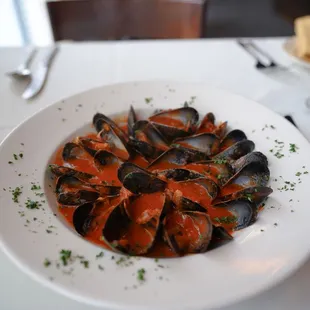 Mussels alla marinara