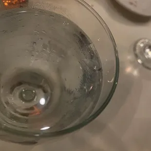 Bug in my drink.
