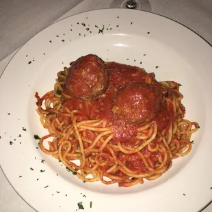 Spaghetti and Meatballs