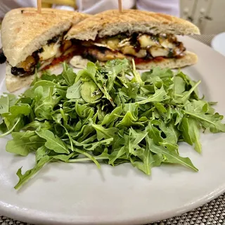 Grilled Brie and Portobello Sandwich