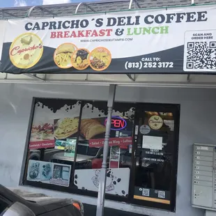 the outside of a restaurant