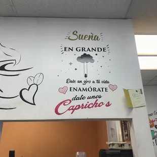 This is the owner Heidi's story.  "Dream Big, change or take a chance on life, fall in love with yourself and the things you love."