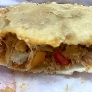 Inside the Crab Empanada
