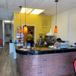 sushi and sashimi, interior