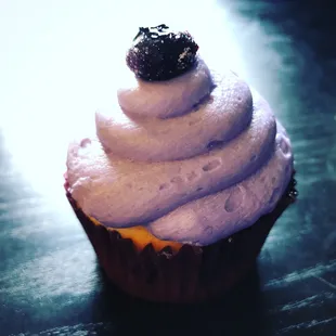 March Cupcake of the Month - Blueberry