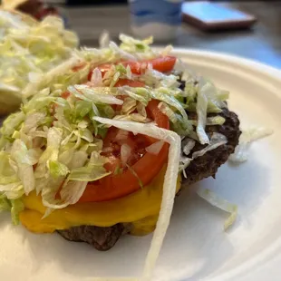 Half pound Rod Burger