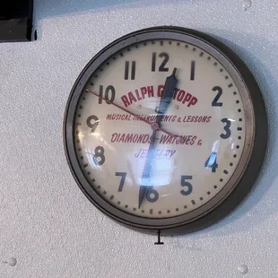 Ralph was an olde man fifty+ years ago.  Glad to see that his wall clock is still keeping the correct time!