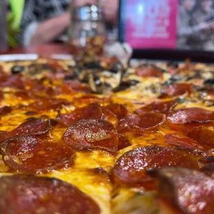 Pepperoni pizza