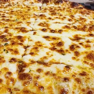 Cheesy bread sticks.