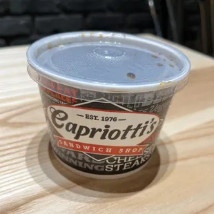 French Dip sauce.  It was Great.