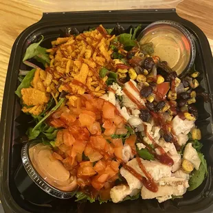 This is the BbQ Chicken Salad