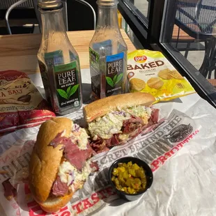 Corned beef, Russian dressing, jalapeño, coleslaw SUB