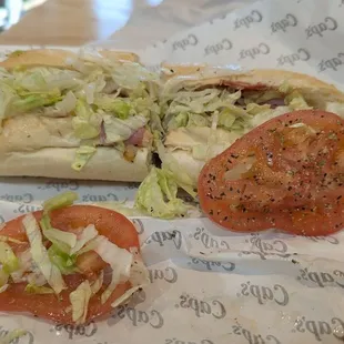 Small Italian sub