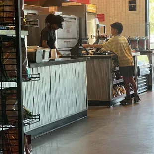 She was so good my grandson tipped her!