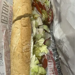 08/05/2023 Large Ham &amp; Cheese....yum!