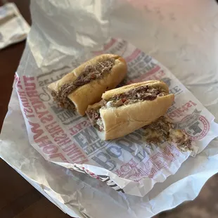 Impossible cheesesteak