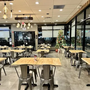 Inside of the establishment. Nice and clean.