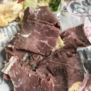 Inside for the Wagyu