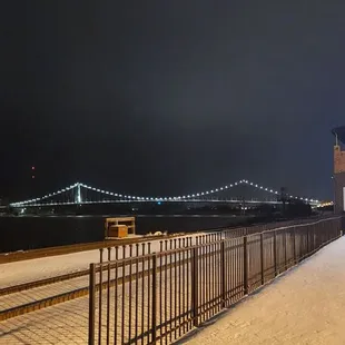 The view is really lovely