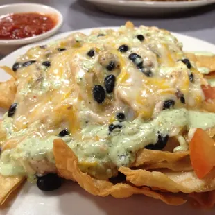 Gourmet Chicken Nachos