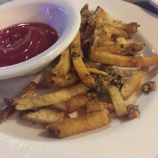 $5 garlic fries. This is after I ate about 5 of them