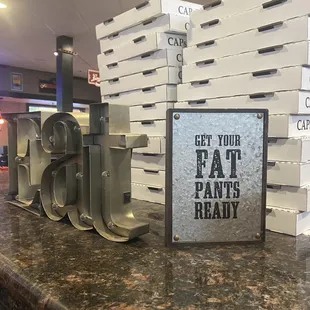 Oh, and I brought my comfy pants