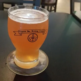 Strawberry Rhubarb Kolsch.  Cheers!!