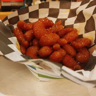 Bang bang shrimp from DD214 food truck at Capstan Brewery