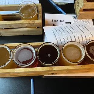 Beer flight