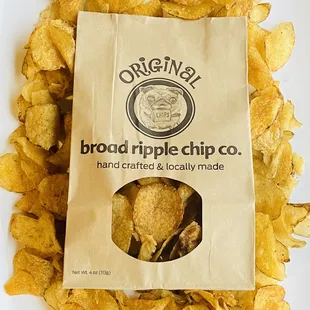 If you haven't tried Broad Ripple Chip Co you are seriously missing out! Try some with your lunch or take a bag home with you.
