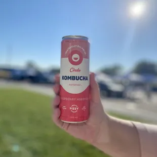Circle Kombucha served daily! Stop in to check out what flavors are in and try them all.
