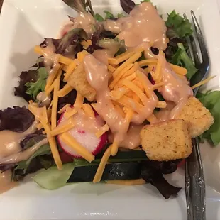 Red Roquefort Salad