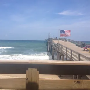Pier and view