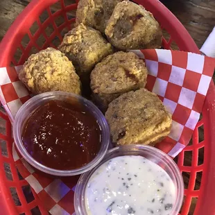 Jalapeño Boudin Balls