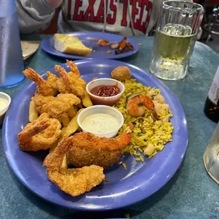 Shrimp lovers special! Excellent meal