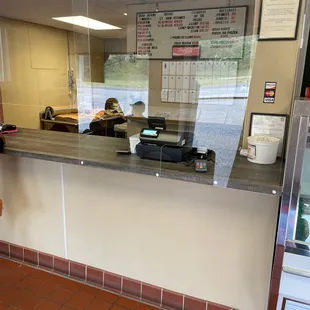 Front counter - order here.