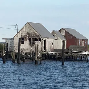 a boat docked at a pier