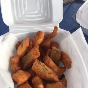 Flounder bites