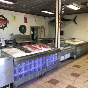 a fish display