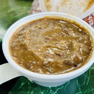 Small side of red beans and rice