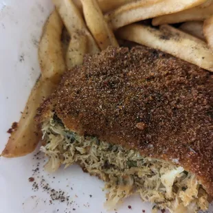 Clearly a fish cake NOT a crab cake