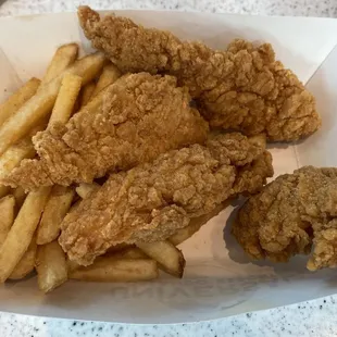 Chicken Fingers and Fries... SAD