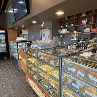 a view of the bakery counter