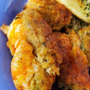 Crab stuffed shrimp