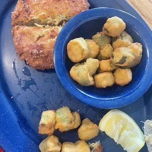 a plate of food