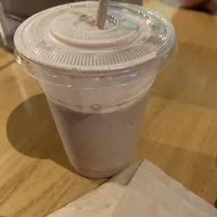 Chocolate milkshake