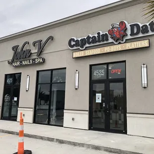 Front door of captain dat